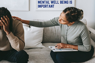 Mental health is as important as physical health