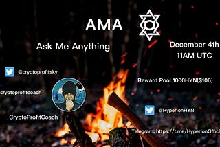 🔷 Hyperion (HYN) AMA Recap🔷