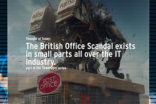 The British Post Office (BPO) scandal is unsurprisingly big news in the UK.