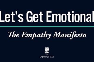 The Empathy Manifesto