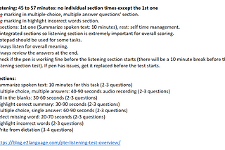 My PTE Study Notes