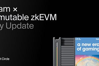 Beam x Immutable zkEVM — May update