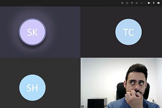 A video call meeting screenshot