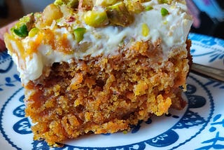 When life gives you carrots, bake some carrot cake!