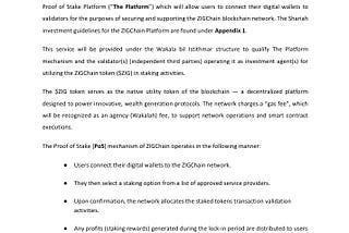 ZIGChain’s Proof of Stake FATWA Certification by Amanie Advisors
