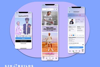 UX/UI Case Study — Clothing E-commerce — Boohoo Man