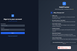 🚀 My First Product Hunt Launch: A Free Habit Tracker for Building Better Routines