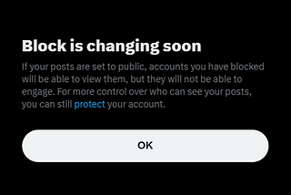 X has just removed the block feature. What does this mean for us.