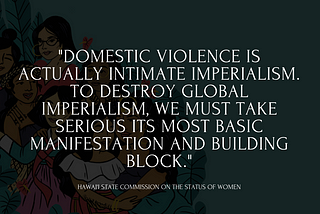 Intimate Imperialism: How to respond if a friend, coworker or comrade is experiencing domestic…