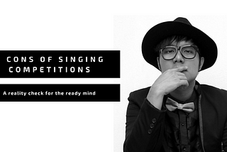 Singing Competition Isn’t Healthy For You. Here’s Why!
