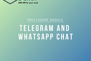 Telegram and Whatsapp Chat | Prestashop | CodeEshop