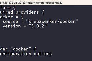 Terraform & Docker as Provider: Creating Images and Containers with Terraform