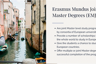 Step-by-Step Guide: Apply to Erasmus Mundus Joint Masters (EMJM) with EM Scholarship