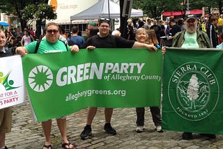 The Green Party of Allegheny County Welcomes Bernie Supporters