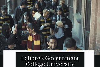 This winter, the Government College University has been turned into a magical Hogwarts School of…