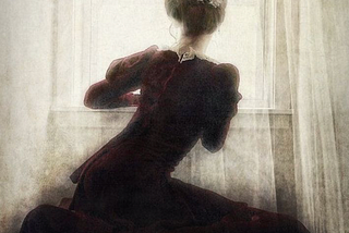 a darkened being