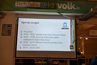 10/2018 CNCF Meetup on Applied Kubernetes Security