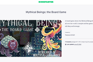 Get to know Fernando M. Cimadevilla, creator of the Mythical Beings Board Game.