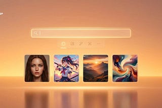 SuperImage interface showing multi-model AI image generation for creators