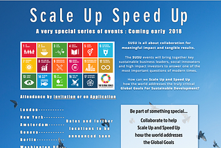 The Scale Up Speed Up Series of Events