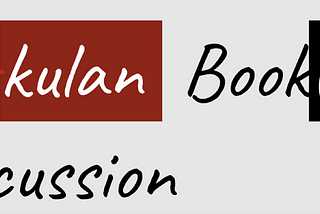 Monthly BookClub Discussion — #001