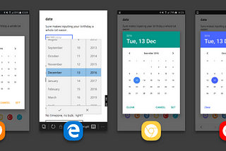 Making input type=date complicated