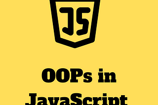 OOPs in JavaScript