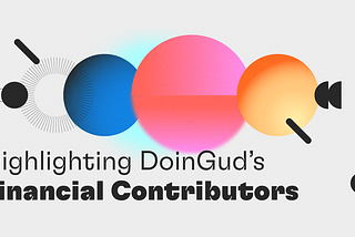 Highlighting DoinGud’s Financial Contributors