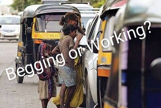 Is there a difference between Working & Begging?