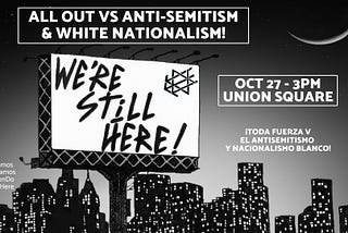RELEASE: 1 Year after Attack, Jews, Allies to Come Together for Day of Unity, Nonviolent Direct…