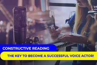 Master Your Reading Skills For A Thriving Voice Over Career