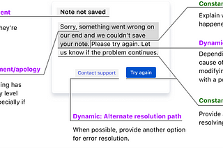 Error state stasis: a quick visit to the syntax of an error message