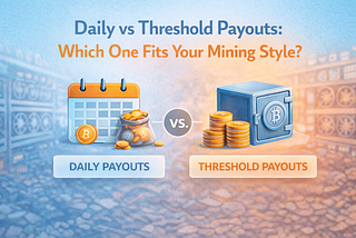 Daily vs Threshold Payouts: Which One Fits Your Mining Style?
