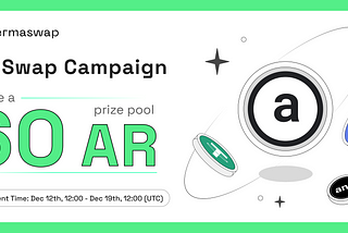 AR Swap Campaign, Win a Share of 60 AR!