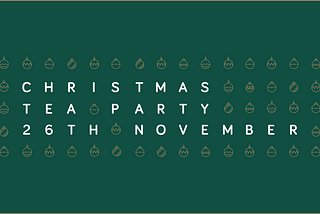 Ladies That UX and Contact The Elderly, Christmas Tea Party
