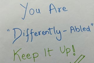 Why there is more to a disability?