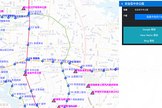高雄特色遊戲場地圖 初步完成