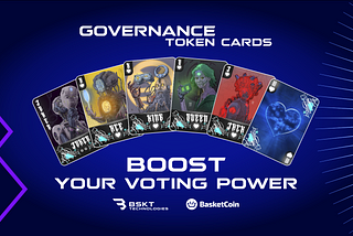 BasketCoin NFT Governance cards just arrived!