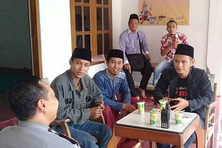 Kapolsek Gapura Kunjungi Sekretariat PPK Kecamatan Gapura