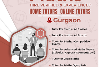 Home and Online Maths Tutoring Services in Gurgaon — Perfect Tutor