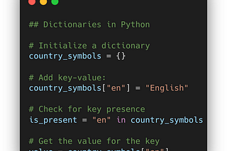 Dictionaries in Python 3.8–3.12