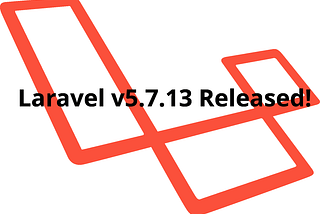 Laravel v5.7.13 released!