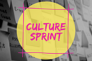 Introducing the Culture Sprint