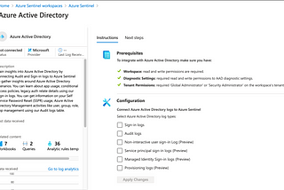 Azure Sentinel Connector for the Azure Active Directory updated