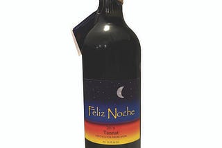 Wine Journal — Entry #4: Feliz Noche Cellars Tannat 2016