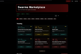 The Swarms Marketplace: Comprehensive Update Overview 🏪