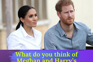 What do you think of Meghan and Harry’s Oprah interview?