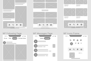Case study: Wireframing Pinterest