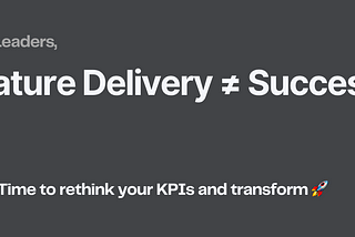 Rethinking KPIs for Engineering Leaders: Beyond Feature Delivery