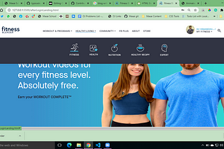 Clone of Fitness Blender Website